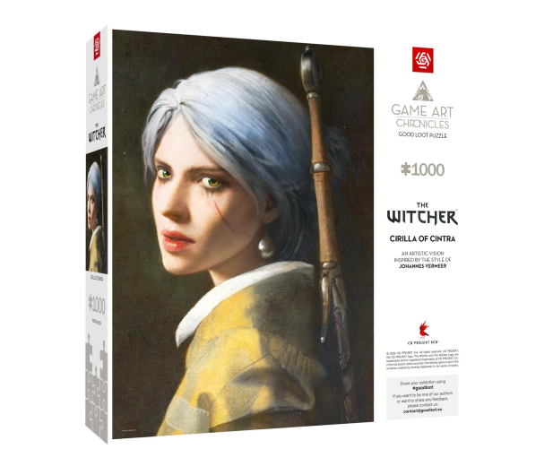 Merch Game Art Chronicles Puzzle: The Witcher (Wiedźmin) Old Maste - 1581092 - zdjęcie